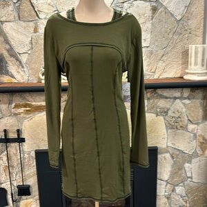 Dress with matching shrug